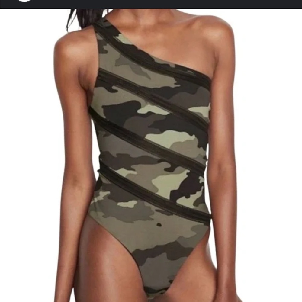 NWT  Victoria Secrets Camo Bodysuit Sold